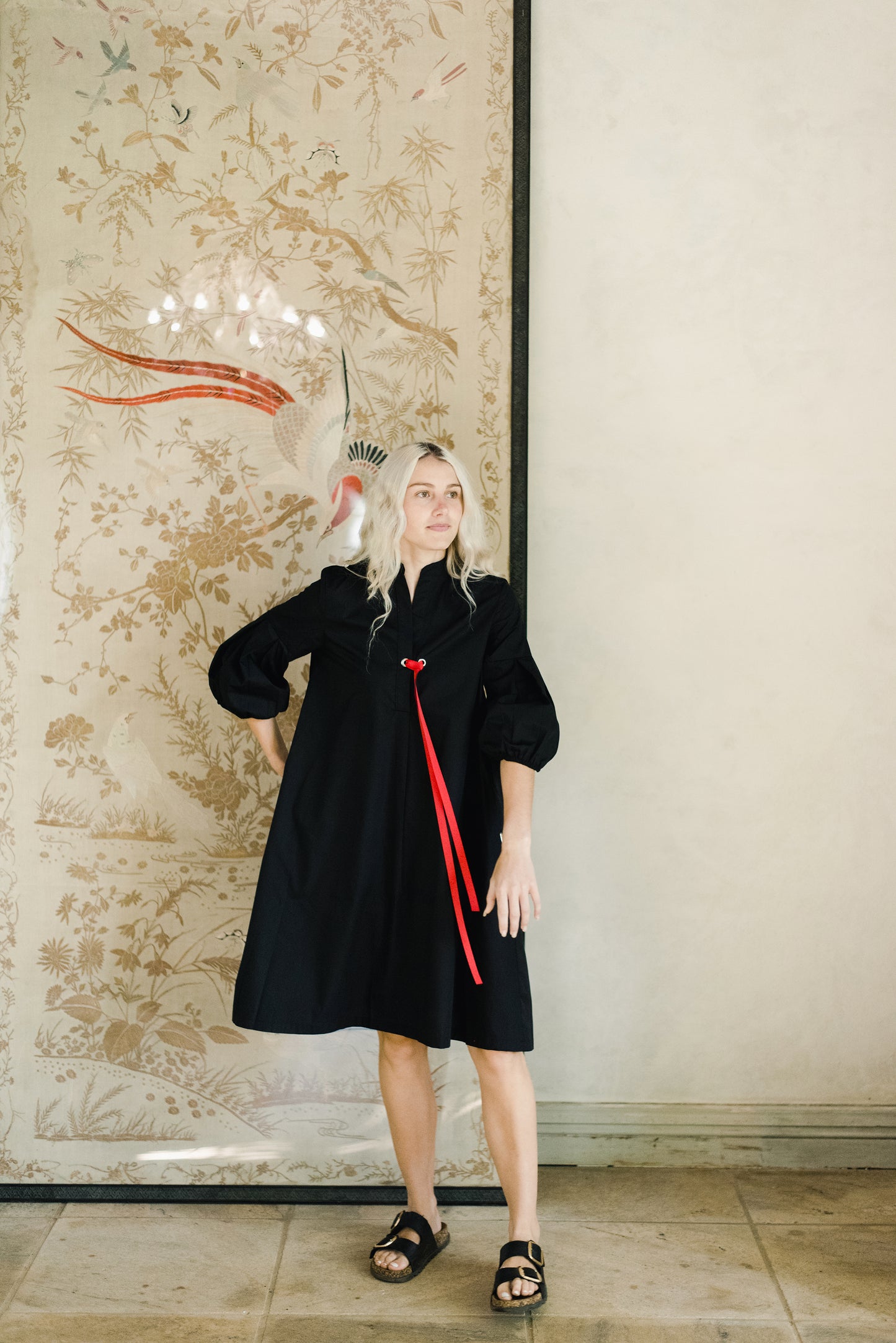 Black Artisan Dress