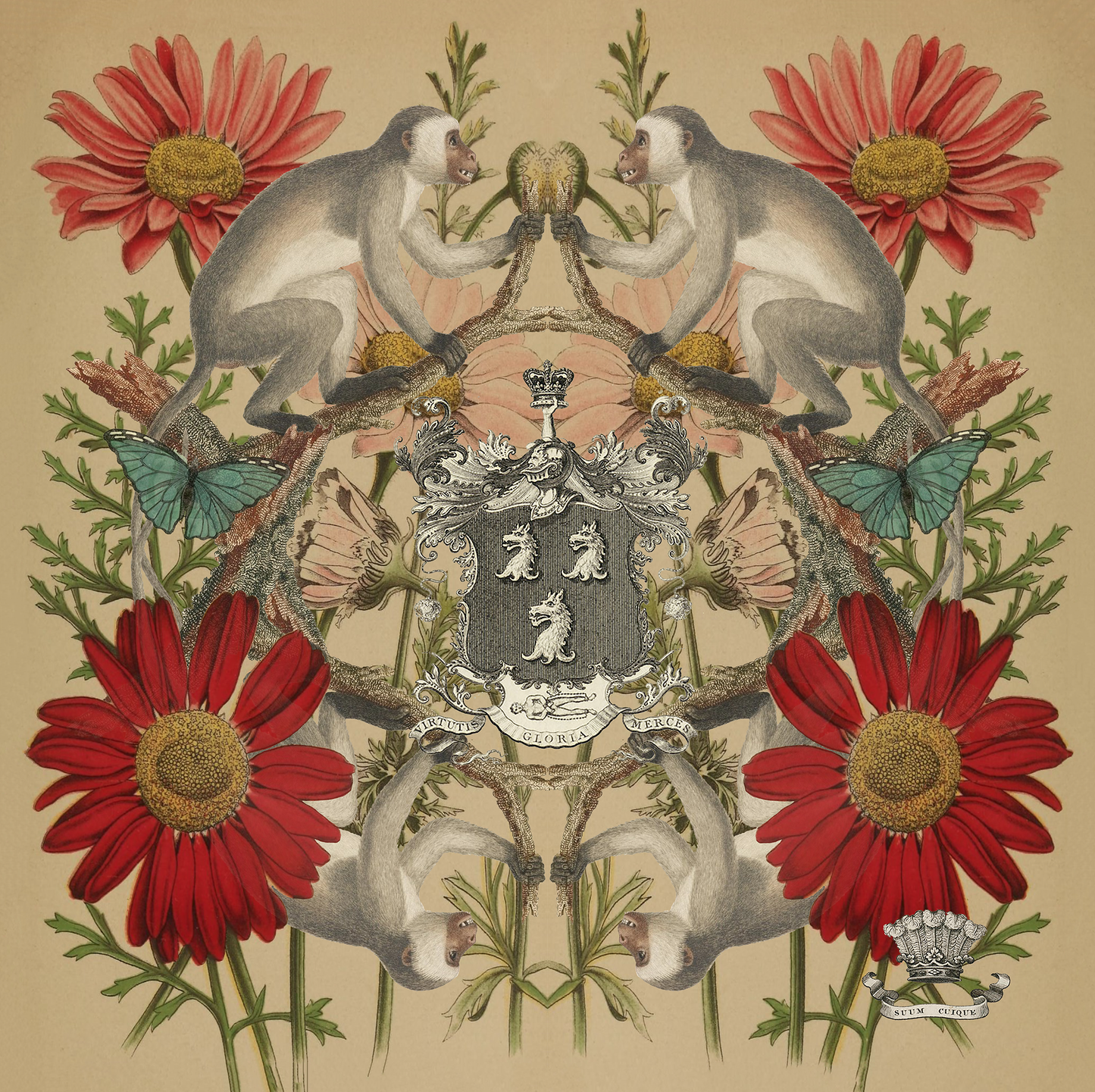 Monkey Business - Scatter Cushion