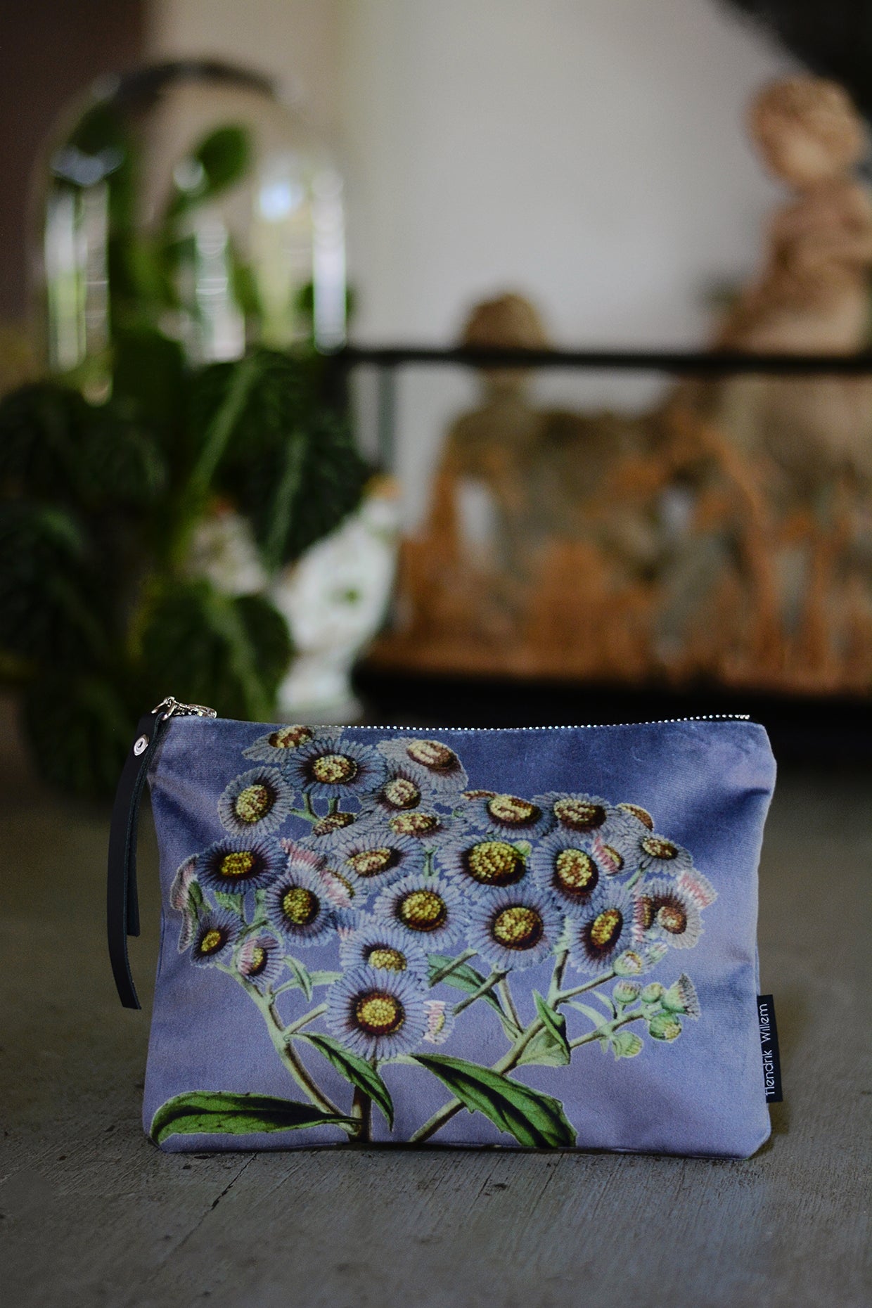 Velvet Makeup Bag