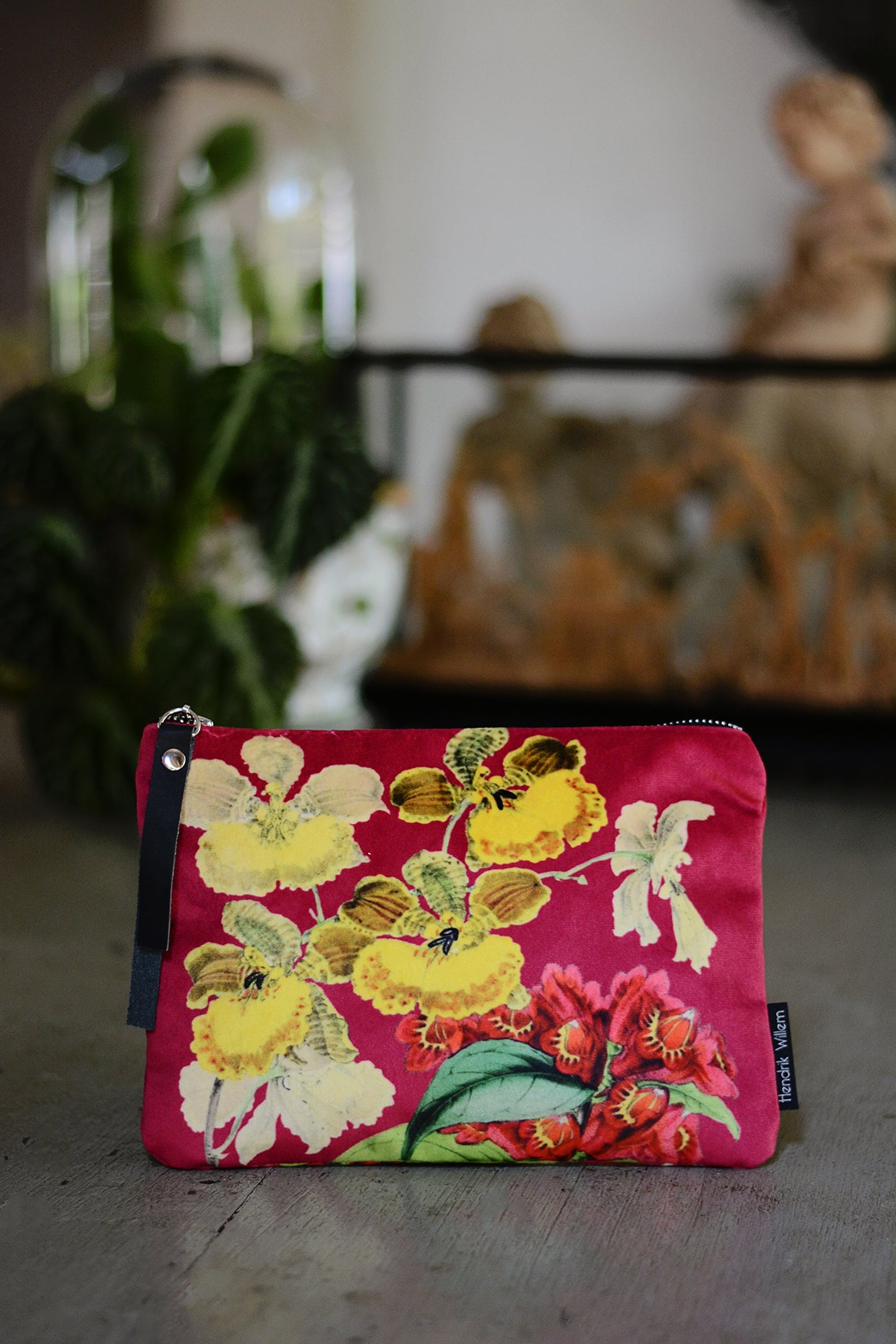 Velvet Makeup Bag