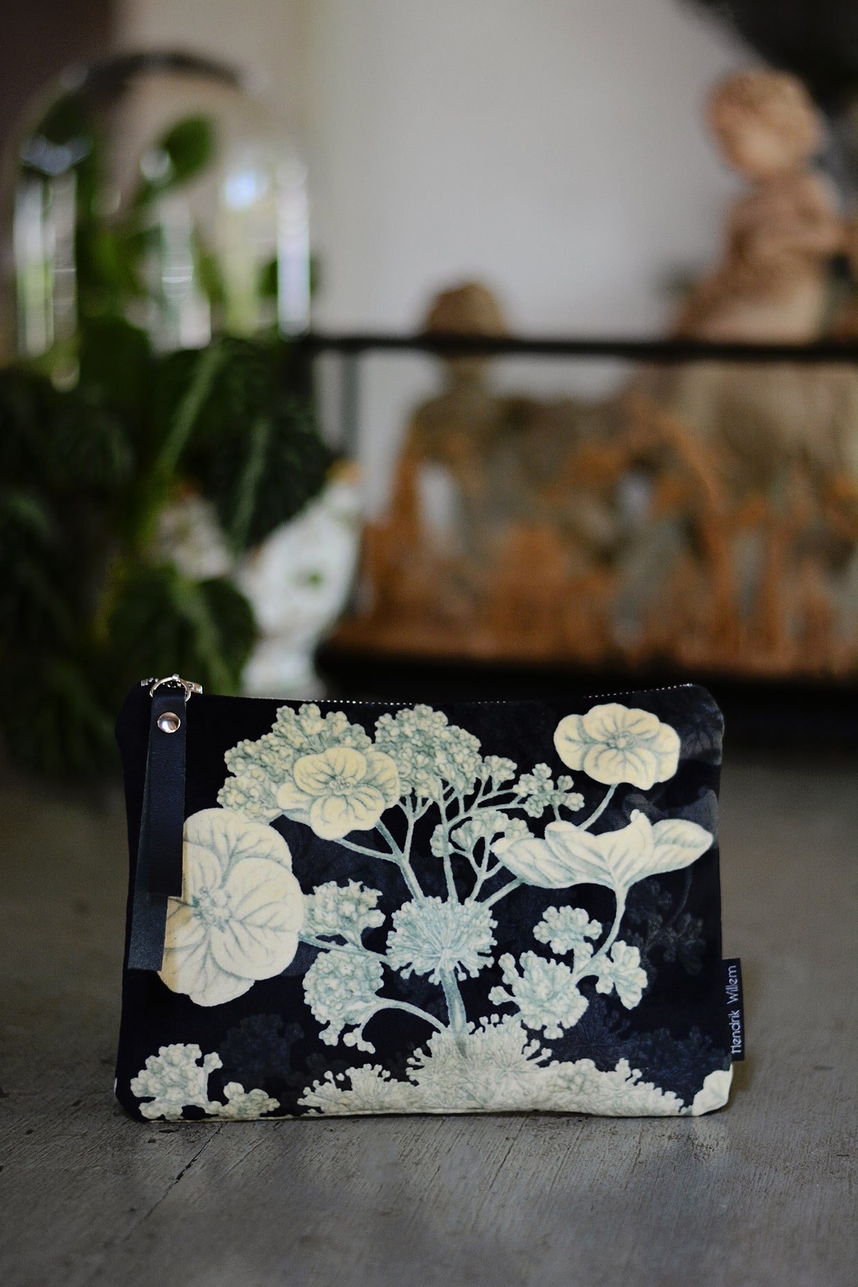 Velvet Makeup Bag