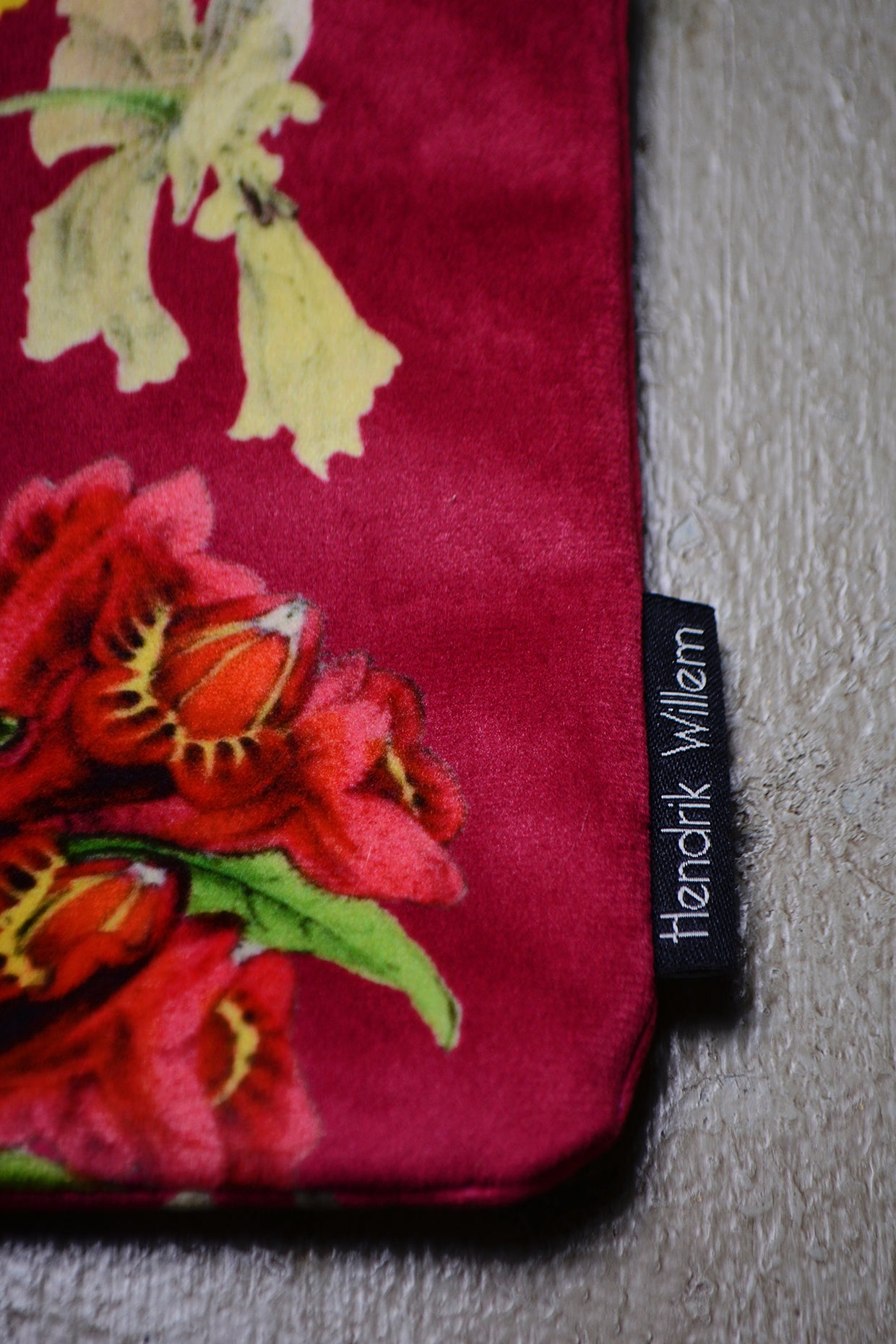 Velvet Makeup Bag