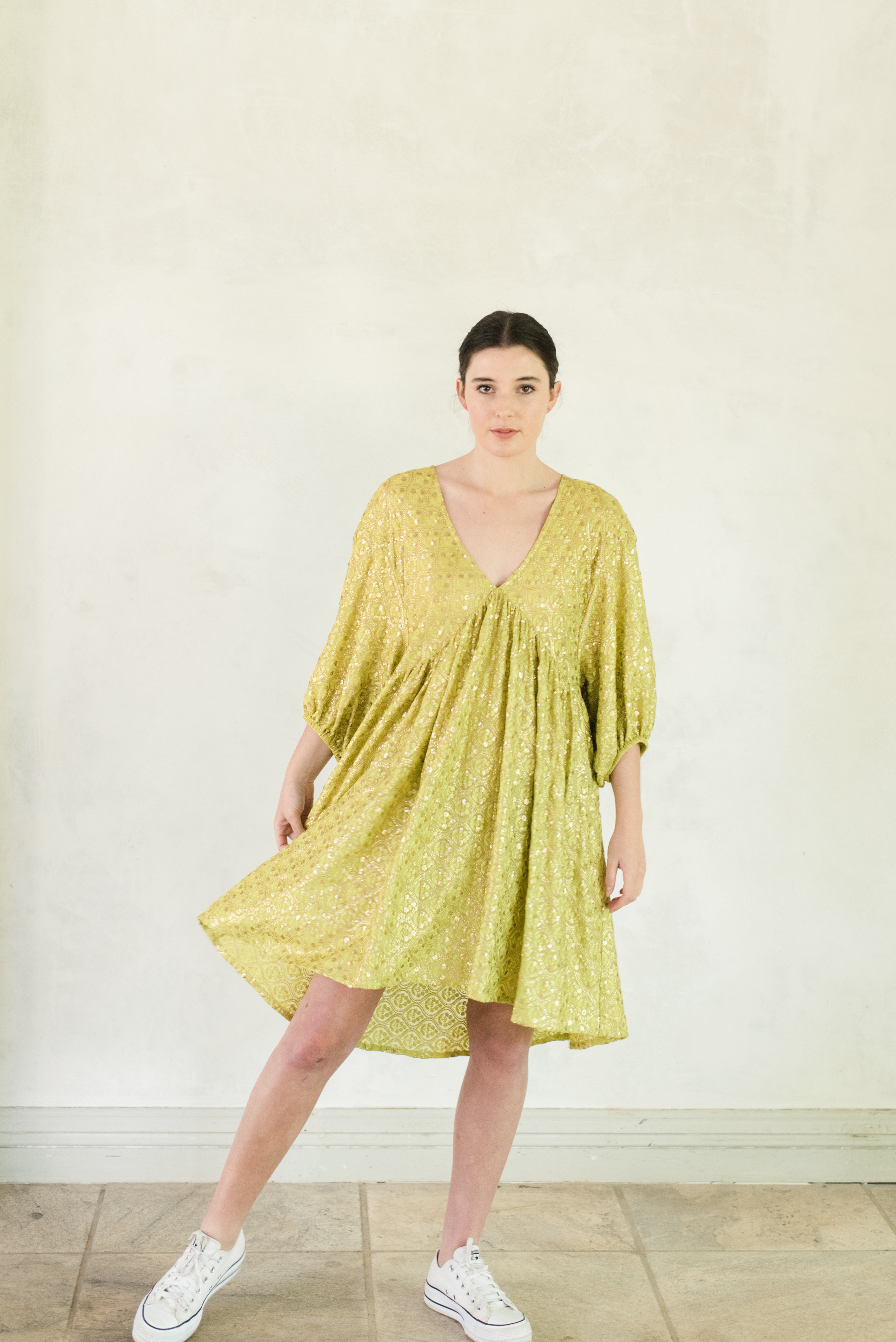 Chartreuse cocktail dress online