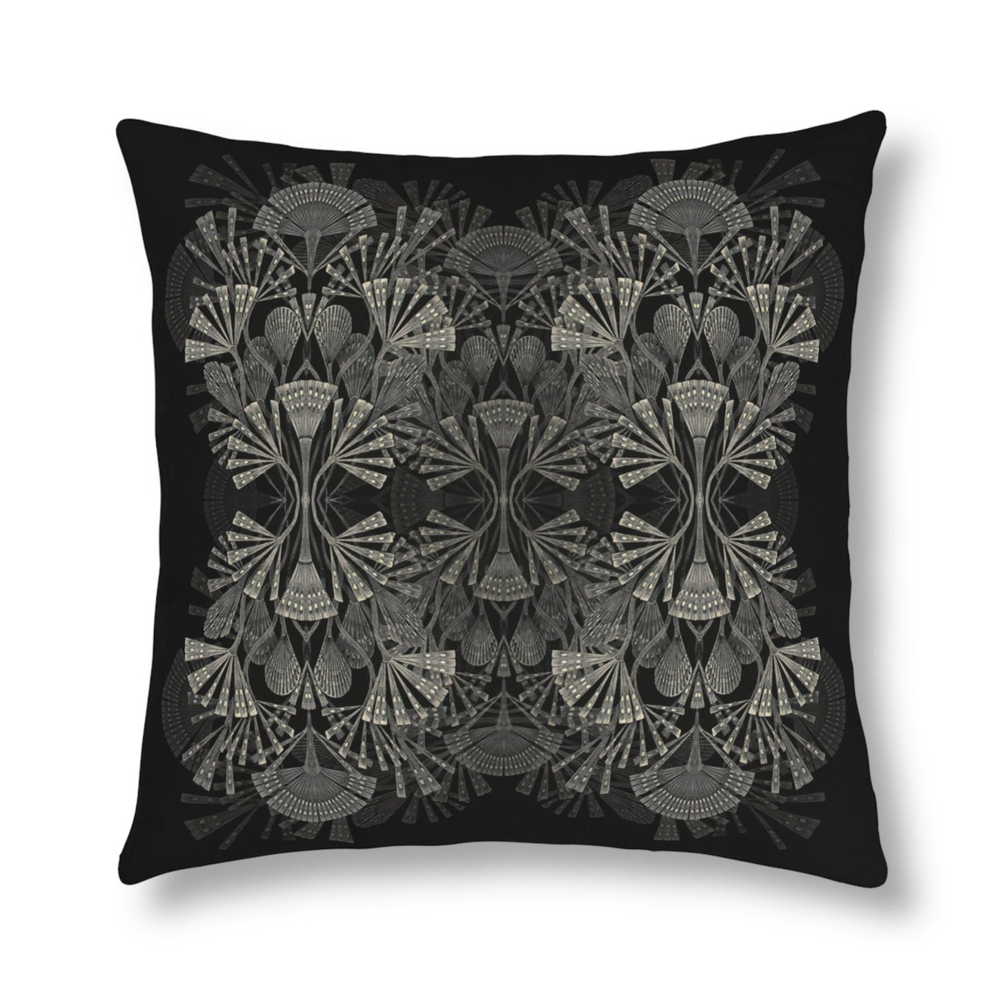 Ernest Haeckel Inspired Scatter Cushion