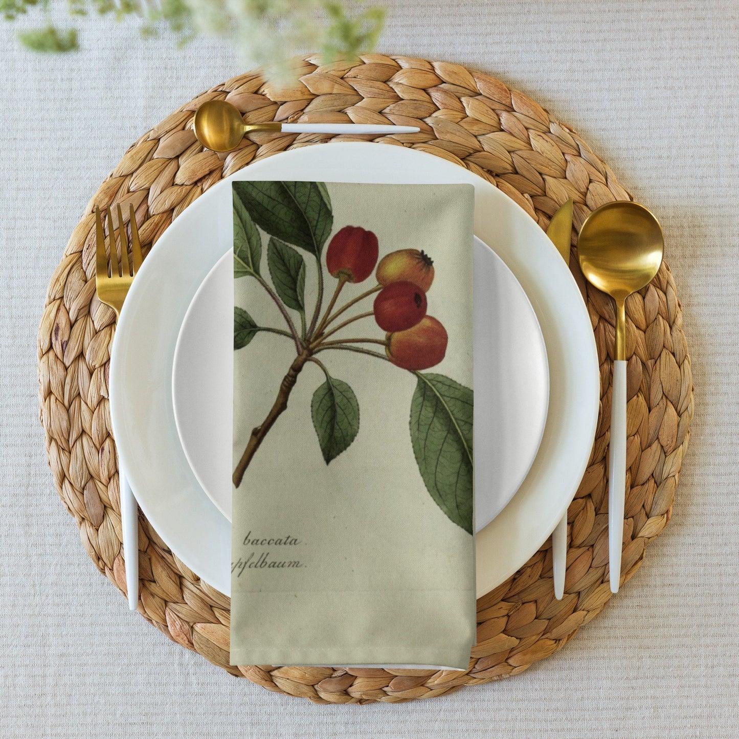 Colourful Botanical Napkin Set