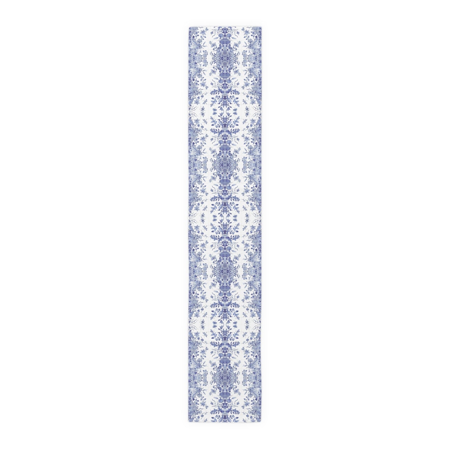 Portuguese Blue Tile Table Runner