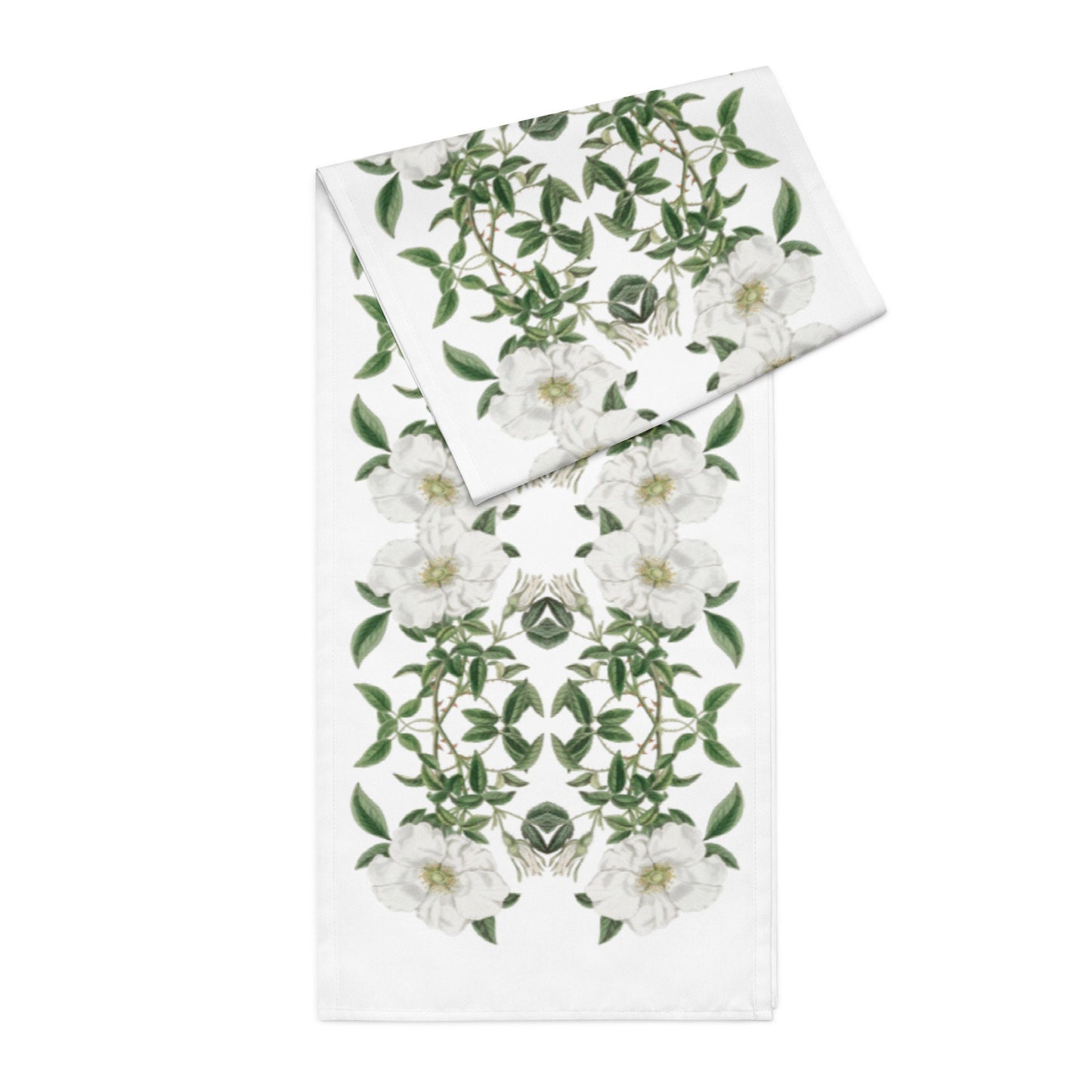 White Rose Table runner