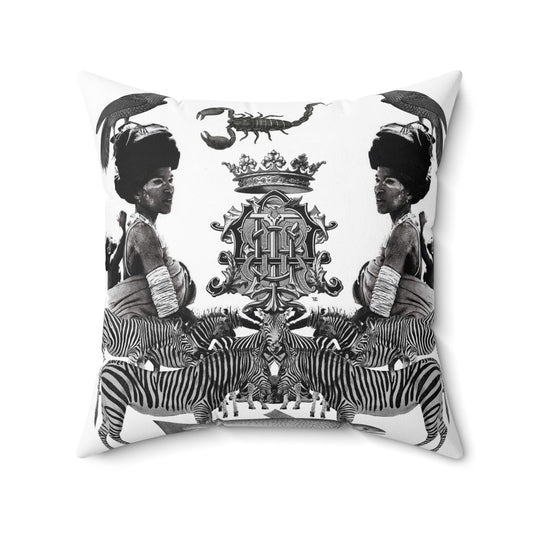 Black & White African Scatter cushion